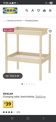 Ikea sniglar baby changing - ikea,