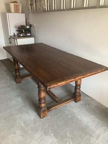 Solid oak table from - solid,