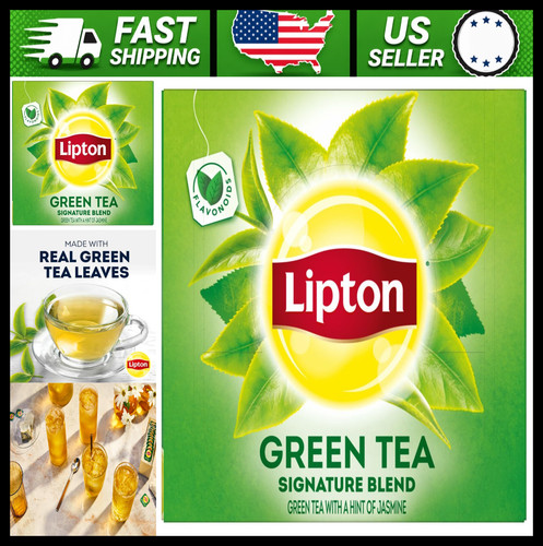 Lipton green tea - green, jasmine