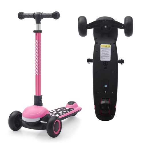 Kids scooter foldable light - scooter, up