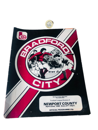 Football programme bradford - programme,