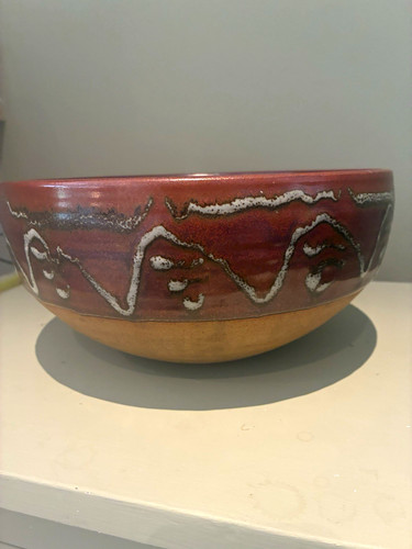 Vintage earthenware ceramic