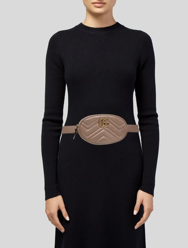 Gucci marmont leather - gucci, belt