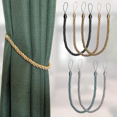 Rope curtain tieback 60cm - tieback,