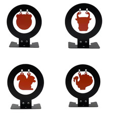 Metal flap targets - targets, slingshots