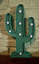 Funky Green Glittery Cactus