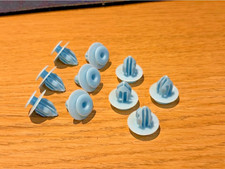 FIT PEUGEOT  10x Car Tailgate Trim Clips – Boot Lid Lining Fasteners for Hatch