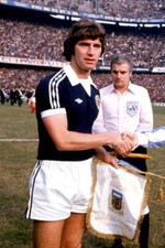 Scotland captain Martin Buchan