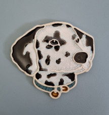 Vintage Dog Face Dalmatian