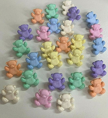 Teddy buttons 12mm - buttons, x