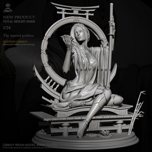 Unpainted science fiction - 1/24,