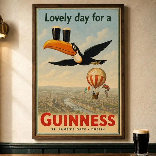 Vintage guinness toucan - guinness,