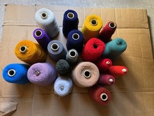 Machine knitting yarn