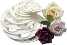 8 Large Rose Flower Cutter Set