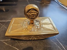 Vintage Brass Desktop Ink