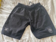FBT  CREWE ALEXANDRA Football Team Club Official Fleece Shorts 2XL XL XXL Black