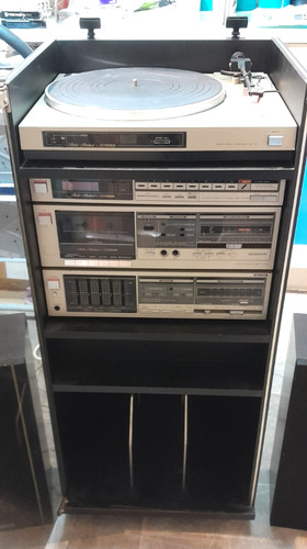 Fisher in cabinet - hi-fi, with