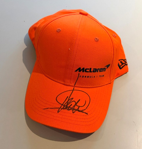 Lando norris signed cap - f1,