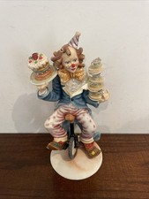 Leonardo Collection Circus  Clown Figure - Vintage Clown Figurine 10” Tall