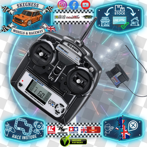 Sanwa gemini sport 4ghz rc - sanwa,