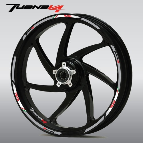 Motorcycle wheel decals - motorcycle, rim