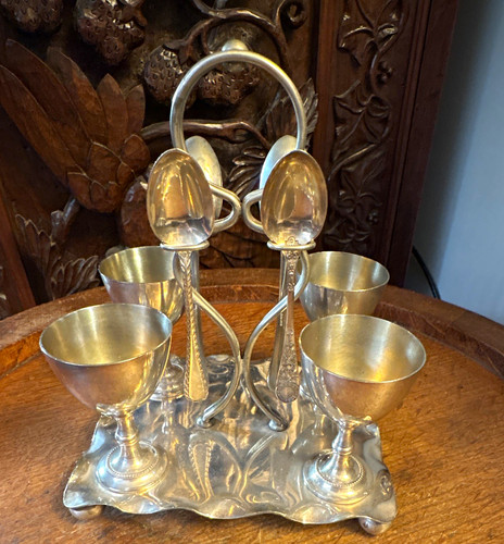 Antique silver plated - plated, and