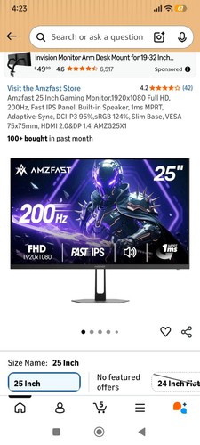Amzfast inch gaming - inch,