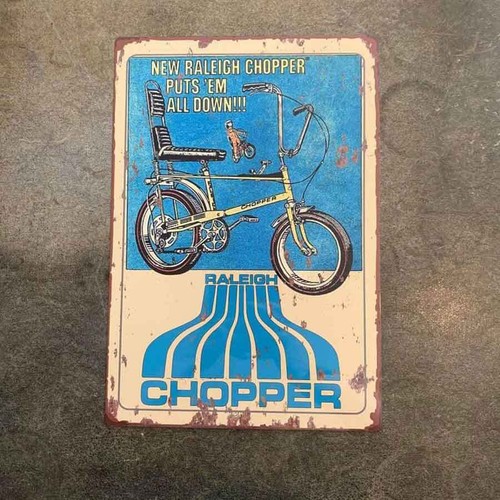 Retro metal advertising - metal,