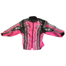 Kids Wulfsport Quad, Karting + Childrens Wulf MX Libre XI Ride Jacket Pink - S