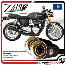 Zard Black Steel Exhaust Pair
