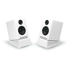 Pair Tilted Desktop Speaker Stands Vibration Dampening Wedge Audioengine Kanto
