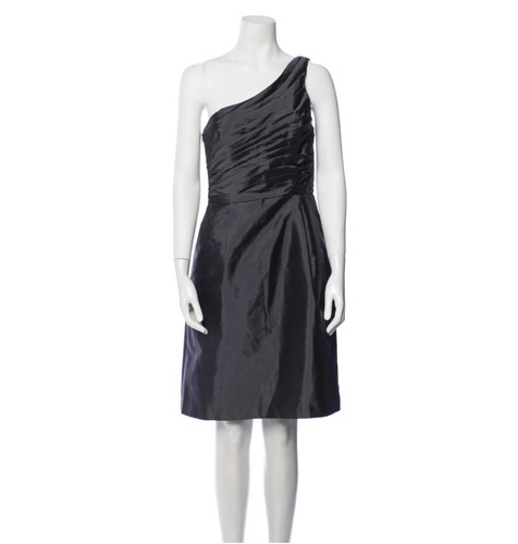 Monique lhuillier gray - gray, one