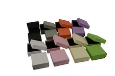 Boxes Earring Charm Medal