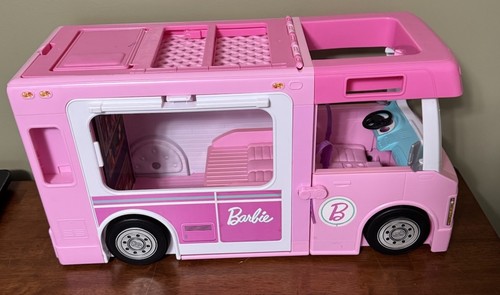 Barbie dream camper - barbie, 3-in-1