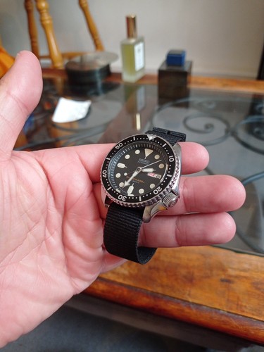 Seiko skx007j black automatic - seiko,