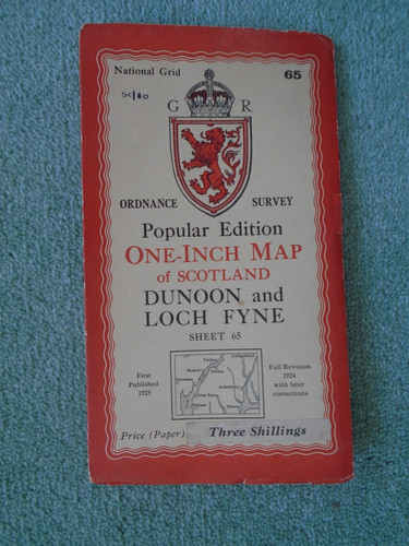 Ordnance survey dunoon loch - ordnance,
