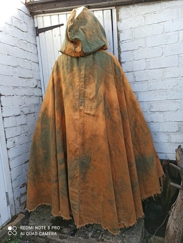 Larp cape linen cloak - larp,
