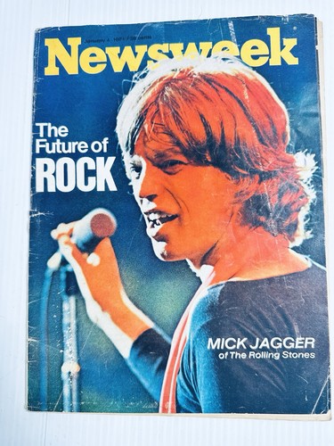 Newsweek magazine mick - mick, jagger