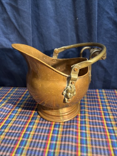 Vtg copper brass coal - brass,