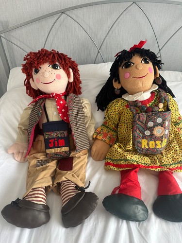 Rosie and jim ragdolls - 30”,