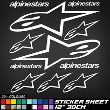 11x ALPINESTARS Vinyl Decal