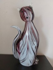 Murano Cat Figure Blown Glass