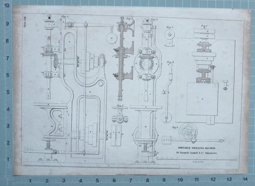 1847 engineering print - engineering,