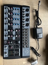 WHARFEDALE PRO 1202FX/USB CONNECT MIXING DESK LIVE SOUND DJ STAGE MIXER