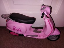 Barbie Vintage Vespa Piaggio scooter moped pink Mattel toy 2008