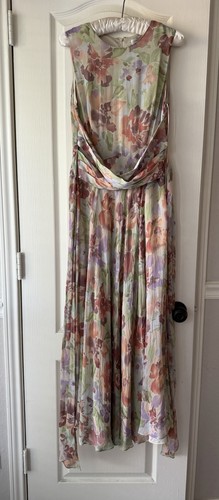 90s y2k adriana papell silk - y2k,