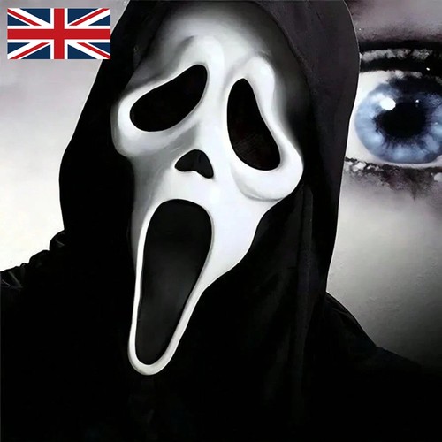 Scream ghost face mask - scream, with