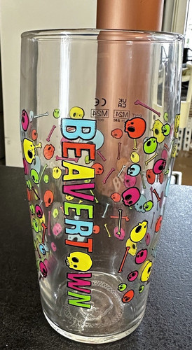 Beavertown pint beer glass - beer,