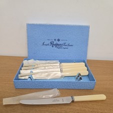 6 VINTAGE STAINLESS STEEL