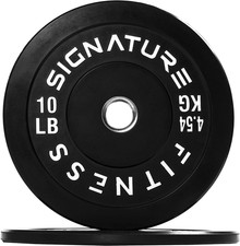 Olympic Bumper Plates Set, 2" Weight Plates for Strength Training & Weightliftin